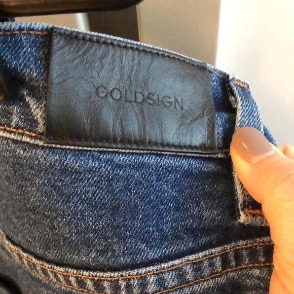 Goldsign | NWOT The Cropped A Jeans in Hayward - Size 32 - Picture 11 of 11